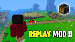 Most Unique🔥Replay Mod For Minecraft pocket edition 1.20(Works in all Versions)