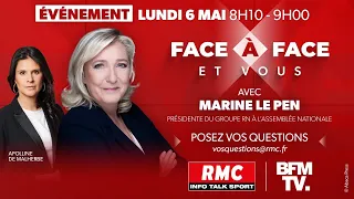 🔴 DIRECT - L'intégrale de l'interview de Marine Le Pen, présidente du groupe RN à l'Assemblée nat...