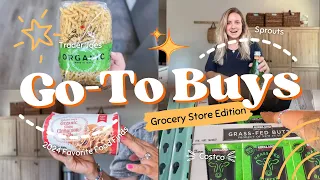 My Favorite Grocery Store Go-To Buys! Costco, Trader Joe’s + Sprouts 2024