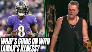 What Is Going On With Lamar Jackson And His Mystery Illness Pat McAfee Reacts