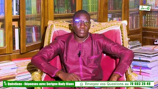 QUESTION RÉPONSE DU DIMANCHE 28 AVRIL AVEC SERIGNE HADY NIASS ET CHEIKH TIDIANE DIOP