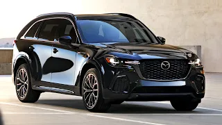 New 2025 Mazda CX-70 PHEV - Two Row Mid-Size Crossover SUV Firstlook