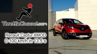 Renault Captur XMOD 1.5 dCi 90 EDC acceleration - ThrottleChannel.com