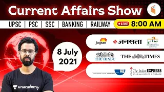 8:00 AM - 8 July 2021 Current Affairs | Daily Current Affairs 2021 by Bhunesh Sir | wifistudy