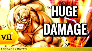 The New LF Nappa Zenkai Buffed Does AMAZING Damage! DB Legends