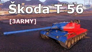 World of Tanks Škoda T 56 - 4 Kills 8K Damage