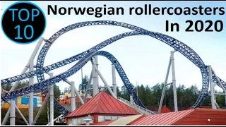 Top 10 rollercoasters in Norway 2022