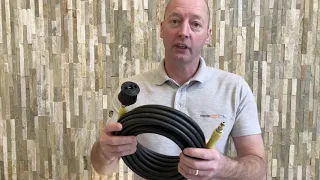 Karcher 'Click' Bayonet Quick Release Extension Hose for K Series Pressure Washers