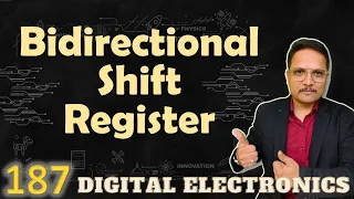 Bidirectional Shift Register (Circuit, Block Diagram & Working), Digital Electronics