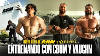 ENTRENANDO CON CBUM Y VAUGHN WALKER / SOY NUEVO ATLETA OFICIAL DE RAW NUTRITION Y REVIVE MD