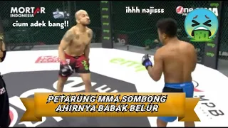 PETARUNG MMA SONGONG BERAHIR BABAK BELUR !!