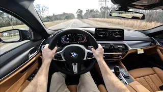 2023 BMW 540i: POV Drive, Impressions and ASMR