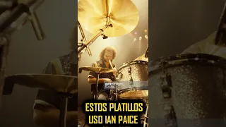 Estos Platillos Uso Ian Paice Con Deep Purple #shorts