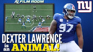 Dexter Lawrence has Become THE BEST Nose Tackle in the NFL: Film Breakdown