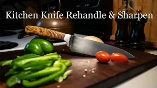 Kitchen Knife Rehandle and Sharpen