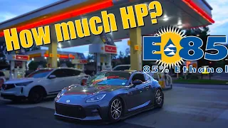 WHY DIDN'T WE DO THIS SOONER?! (E85 + Pop Tune for GR86 w/ Ecutek)