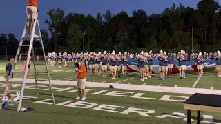 Auburn University Marching Band Pregame Practice