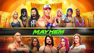 wwe mayhem | flyer quest event | roman reigns vs the rock | unstoppable