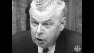 John Diefenbaker defends his Avro Arrow decision