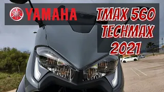 Yamaha TMAX 560 TechMAX (2021) 🔥🔥 Test Ride, Walkaround, Display, Soundcheck | VLOG281