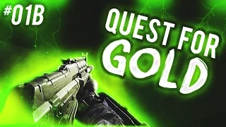 QUEST FOR GOLD! - Part 1B - "SMALL STEPS!" (Black Ops 3 Wager Match)