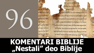 KB 96 - "Nestali" deo Biblije