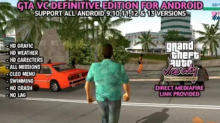 GTA VC DEFINITIVE EDITION FOR ANDROID 🔥 Best grafic modpack for gta vc android💥 - no crash or lag💯