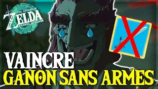 Comment VAINCRE GANONDORF SANS ARMES dans Zelda Tears of the Kingdom - TUTO ZELDA TOTK