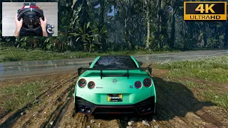 The Crew Motorfest - NISSAN GTR R35 NISMO - Test Drive with Steering Wheel - 4K