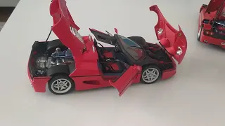 ferrari f50 maisto burago karşilastirma