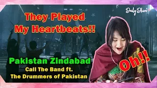 Indonesian Girl reaction to  Pakistan Zindabad Call The Band ft. The Drummers of Pakistan