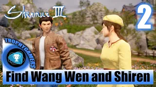 Shenmue 3 - Ask Around With Shenhua - Find Wang Wen and Shiren - Full Game Walkthrough Part 2