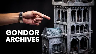 The BIGGEST LOTR YouTube collab: Crafting the Minas Tirith Archives