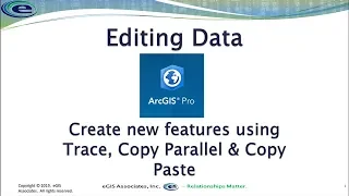 ArcGIS Pro: Creating new features using trace, copy parallel, and copy & paste