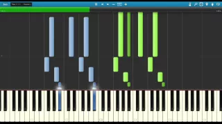 Martin Garrix & David Guetta - Blue Flames (Max Pandèmix piano cover synthesia)