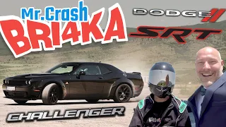 Mr.Crash Burnout & DRIFT Challenge Ep. 2 | Dodge Challenger Scat Pack Widebody | Bri4ka