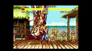 SNES Street Fighter II Turbo Intro Demo