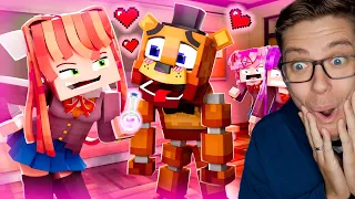 Reacting To MONIKAS LOVE POTION (She Loves FREDDY!)