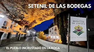 SETENIL DE LAS BODEGAS ✔️Pueblo Blanco en la ROCA, Cádiz. Andalucía. Guía ESPAÑA