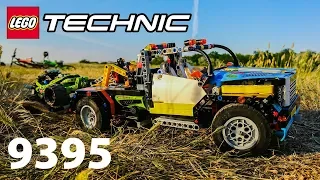 Обзор набора LEGO Technic 9395 Pick-Up Tow Truck - бюджетная сборка