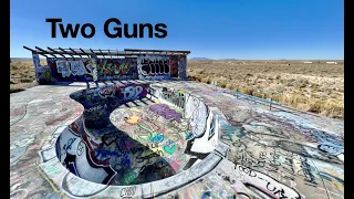 Exploring a Route 66 Ghost Town in the Arizona Desert — Two Guns, Part 1