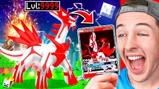 Opening CRIMSON POKEMON PACKS to get GOD POKEMON in MINECRAFT!