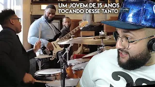 💥  JAY'LAN CROUT tocando QUÃO GRANDE É O MEU DEUS 💥  OLHA ISSO VEEEEI