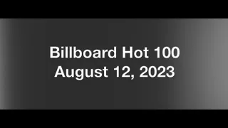 Billboard Hot 100- August 12, 2023