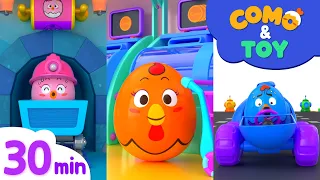 Como | Fresh Mart 3 + More Episode 30min | Learn colors and words | Como Kids TV