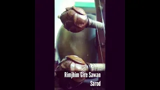 Rimjhim gire sawan | sarod | comment if you want to hear the full version