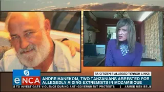 SA citizen accused of supporting an extreme jihadist group in northern Mozambique