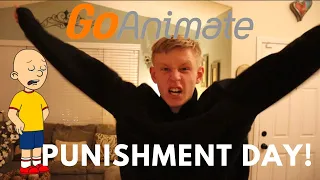 GoAnimate In Real Life - Caillou Gets Grounded/Punishment Day!