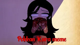 ❝Pokkan Kara meme|The Mimic Book II |Mio and Rin|BLOOD WARNING!❞