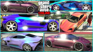 3D COLORS! TOP 10 TEKNIQ PAINT JOBS I BEST OF ALL TIME IN GTA 5 ONLINE (2017-2022)